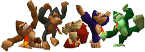 File:SSB colors Donkey Kong.png