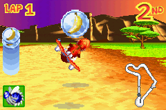 Screenshot of a coin in Diddy Kong Pilot's 2003 build