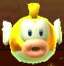 Gold Cheep Cheep as viewed in the Character Museum from Mario Party: Star Rush