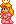 An early, smaller Princess Peach sprite.