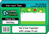 The shelf cover for one of Ashley's microgames in WarioWare: D.I.Y.