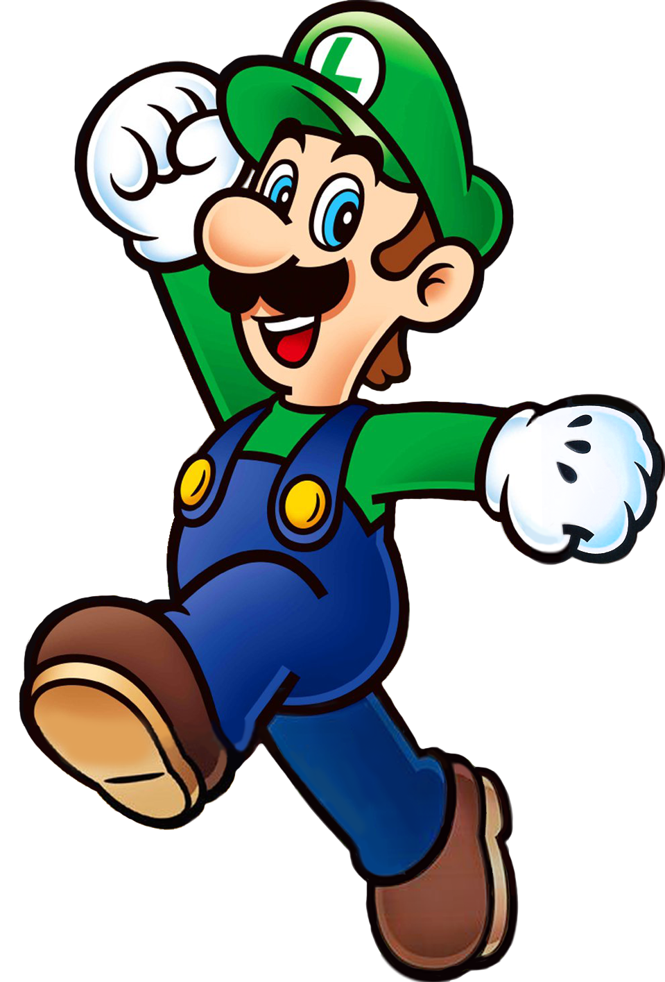 Fileluigi Jump Shadedpng Super Mario Wiki The Mario Encyclopedia 9350