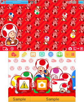 File:3DS theme Mario Loads of Toads.png