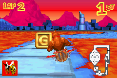 Screenshot of a letter in Diddy Kong Pilot's 2003 build