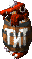 Sprite of a Kaboom in Donkey Kong Country 2: Diddy's Kong Quest.