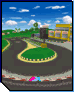 <small>GCN</small> Luigi Circuit icon, from Mario Kart DS.
