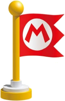 Checkpoint Flag Super Mario Wiki The Mario Encyclopedia