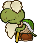 Sprite of Kroop from Paper Mario: The Thousand-Year Door