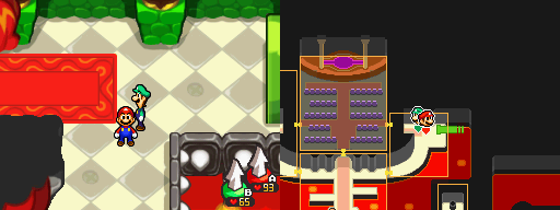 A Bean spot in the chunk east of Fawful Theater