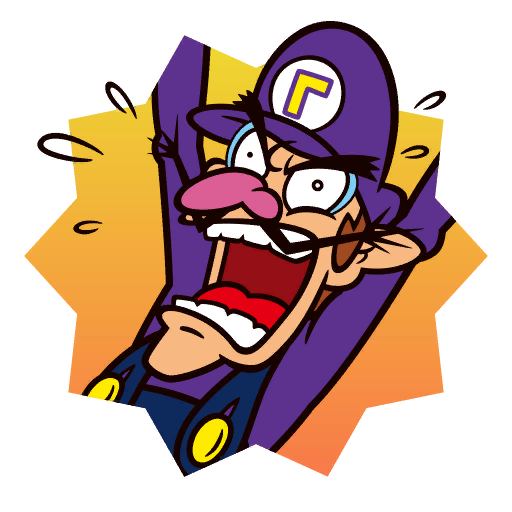 File:Sticker Waluigi (sad) - Mario Party Superstars.png - Super Mario ...