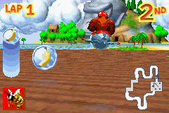 Screenshot of a coin in Diddy Kong Pilot's 2003 build