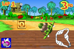Screenshot of a letter in Diddy Kong Pilot's 2003 build