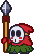 A Spear Guy from Paper Mario