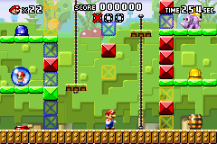 Level 2-4 in Mario vs. Donkey Kong
