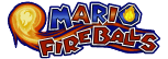 The logo for the Mario Fireballs, from Mario Super Sluggers.