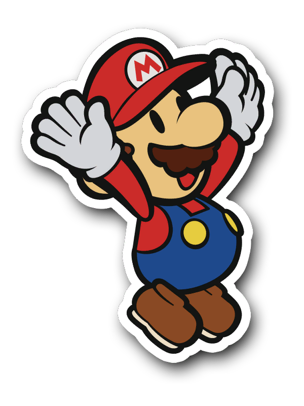 Art of Mario from Shy Guys Finish Last