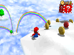 File:SM64DS Over the Rainbows Wing Mario.png