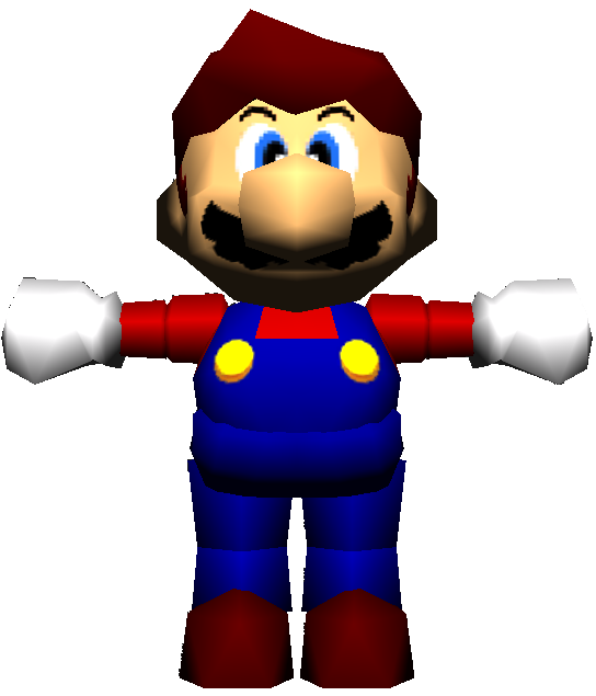 File:SMO Mario 64 Capless.png - Super Mario Wiki, the Mario encyclopedia