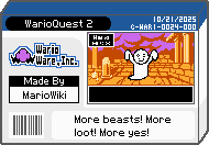 The shelf cover for one of the Job Center microgames in WarioWare: D.I.Y.