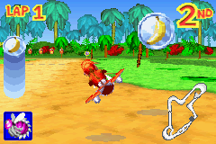 Screenshot of a coin in Diddy Kong Pilot's 2003 build