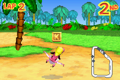 Screenshot of a letter in Diddy Kong Pilot's 2003 build