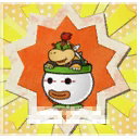 "My Things" music gallery album cover in Paper Mario: Sticker Star