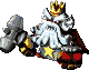 Sprite of Smithy, from Super Mario RPG: Legend of the Seven Stars.