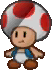 Troublesome Toad from Paper Mario: Sticker Star.