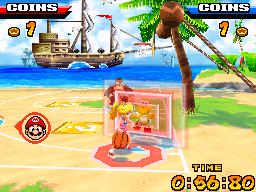 Koopa Beach from Mario Hoops 3-on-3