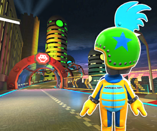 File:MKT Icon NeoBowserCity3DS LarryMiiRacingSuit.png