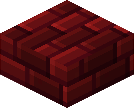 File:Minecraft Mario Mash-Up Nether Brick Slab Render.png