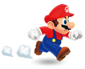 Mario dashing