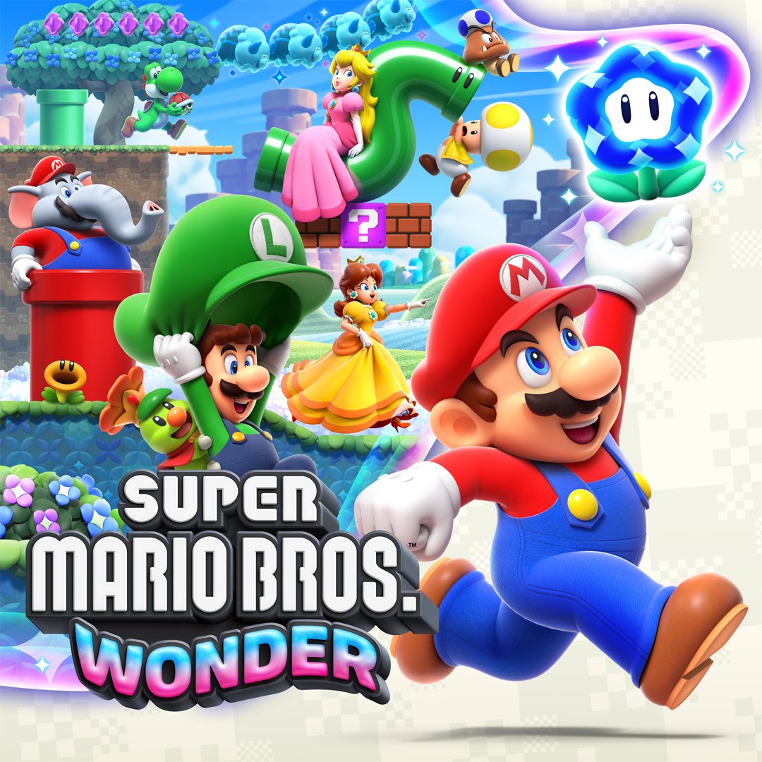 File:Super Mario Wonder UK logo art.jpg - Super Mario Wiki, the Mario ...