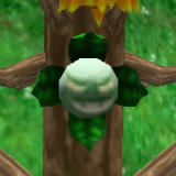 A Tree Freak's face from Wario World.