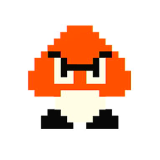 File:NSO SMO July 2022 Week 6 - Character - 8-Bit Goomba.png