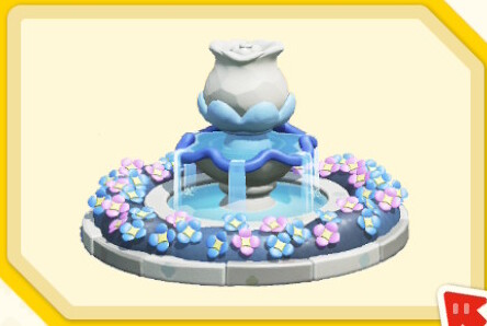 File:SMBWNS2EParkDecorationFountainMistyBloomFountain.png