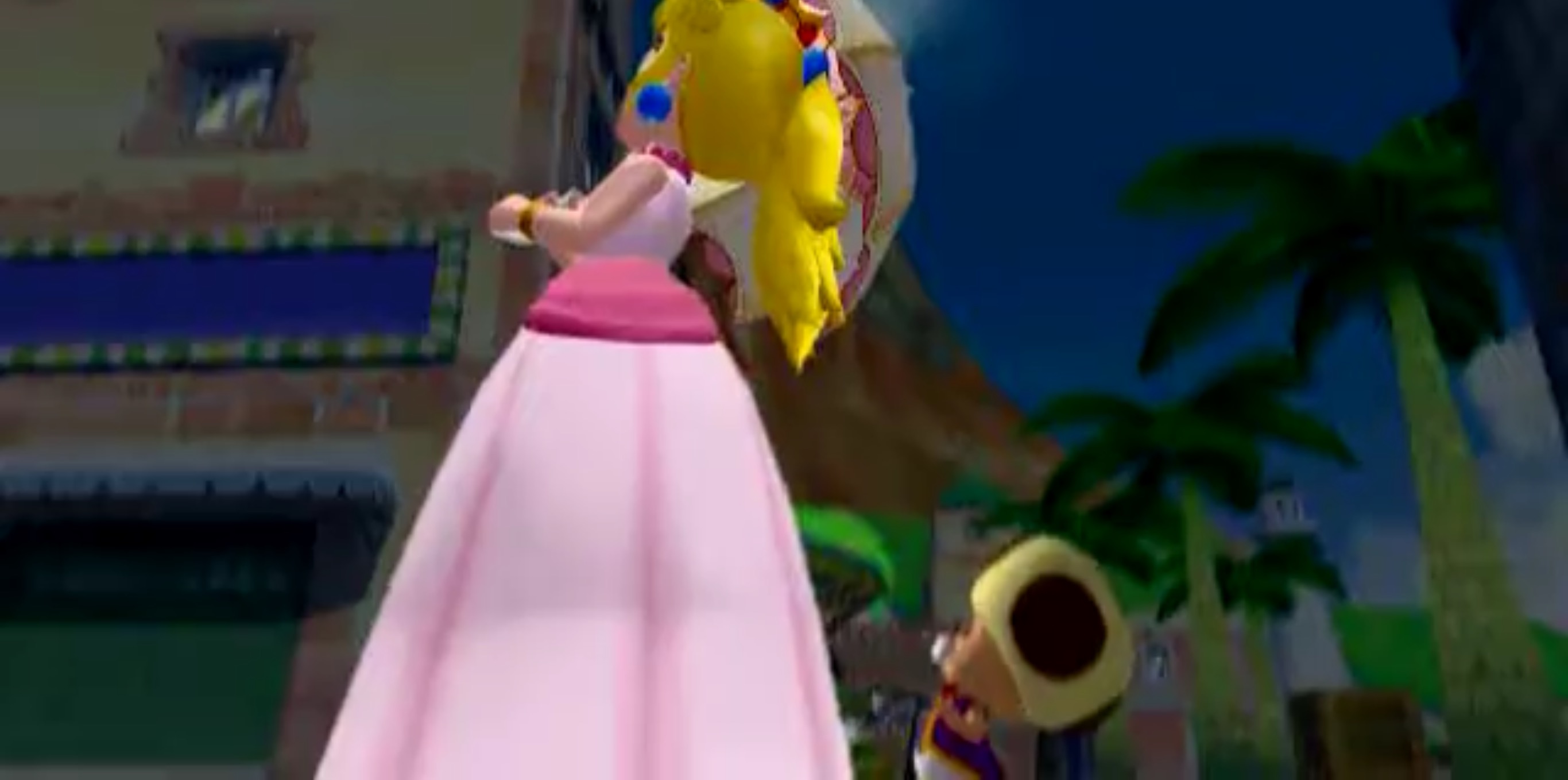 File:SMS Princess Peach and Toadsworth sees Shadow Mario.jpg - Super ...