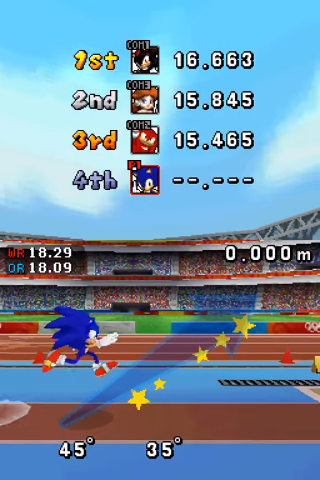 Triple Jump & Sonic at Olympic Games for Nintendo DS) - Super Mario the Mario encyclopedia