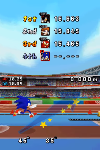 Mario & sonic at store the olympic games ds