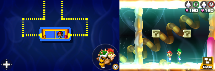 Blocks 36 and 37 in Energy Hold of Mario & Luigi: Bowser's Inside Story + Bowser Jr.'s Journey.