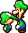 Luigi patting Baby Luigi from Mario & Luigi: Partners in Time
