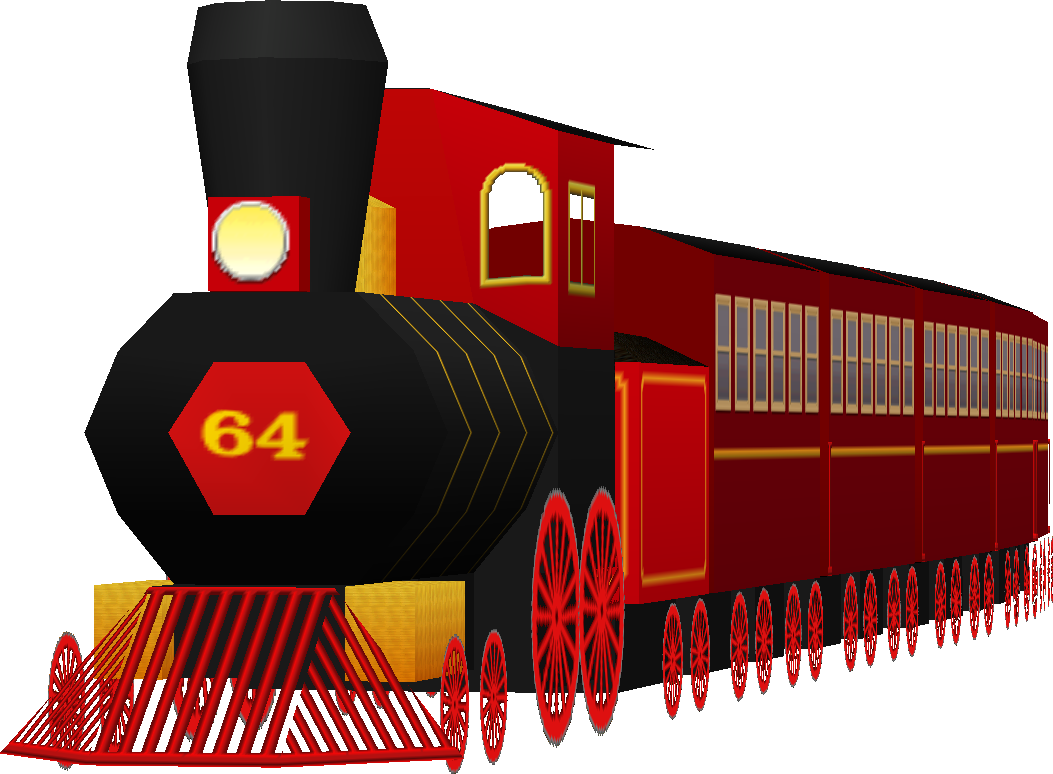 File:MK64 Train model.png - Super Mario Wiki, the Mario encyclopedia