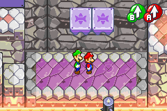 Bean spot in Bowser's Castle, in Mario & Luigi: Superstar Saga.