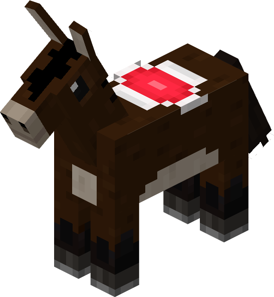 File:Minecraft Mario Mash-Up Mule Saddled Render.png