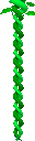 Sprite of a swinging vine from New Super Mario Bros.