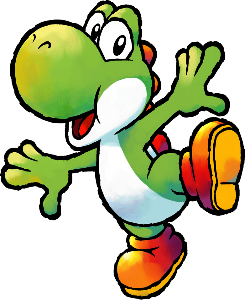 File:Yoshi Topsy-Turvy - Yoshi artwork.png - Super Mario Wiki, the ...