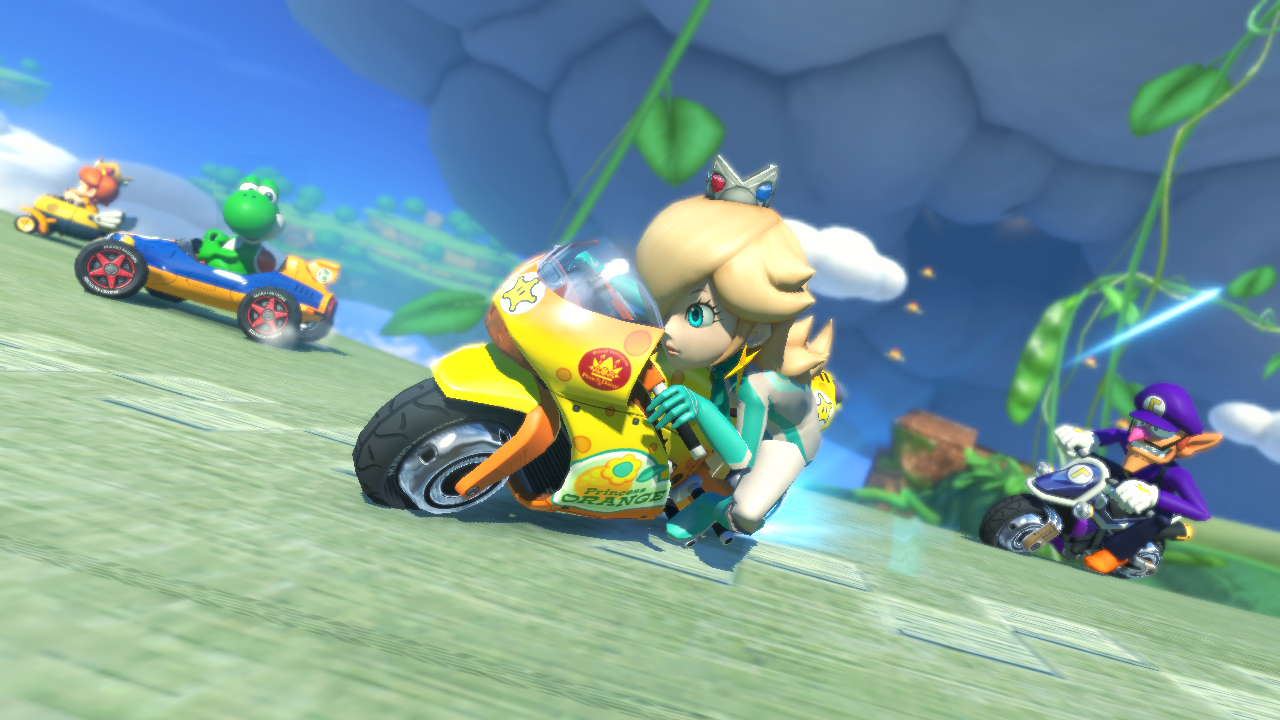 File:Cloudtop Cruise MK8 Rosalina.png - Super Mario Wiki, the Mario ...