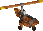 Sprite of the Gyrocopter from Donkey Kong Country 3: Dixie Kong's Double Trouble!