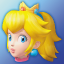 Princess Peach from Mario Kart 8.