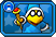 Sprite of Blue Magikoopa's card, from Puzzle & Dragons: Super Mario Bros. Edition.